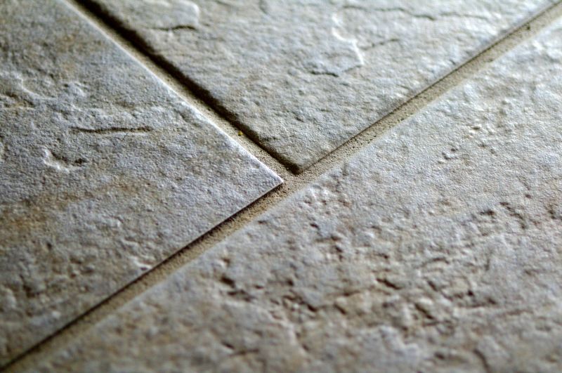 Close-up of Sealed Grout
